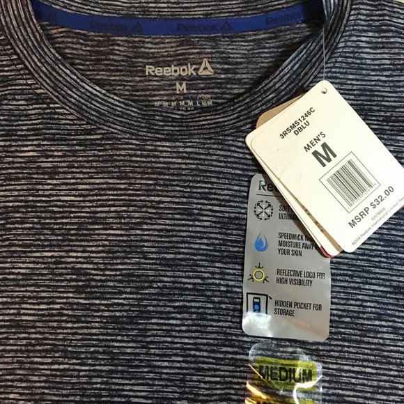 Reebok Active Relaxed Fit Active-wear Light Weight - Picture 1 of 4